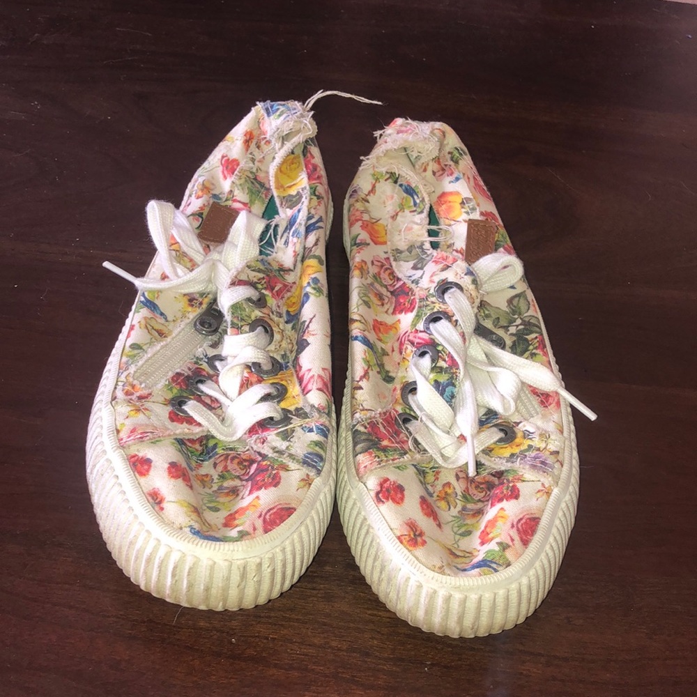 Used sneakers